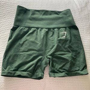 Gymshark Vital Seamless Shorts- Green